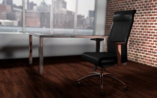 3d model of an executive chair